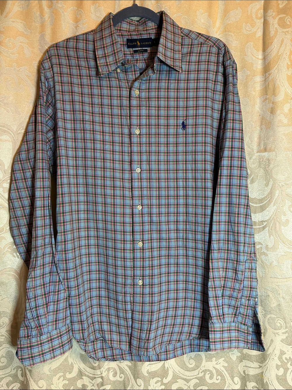 Ralph Lauren Multicolor Plaid Cotton Button-Down Shirt